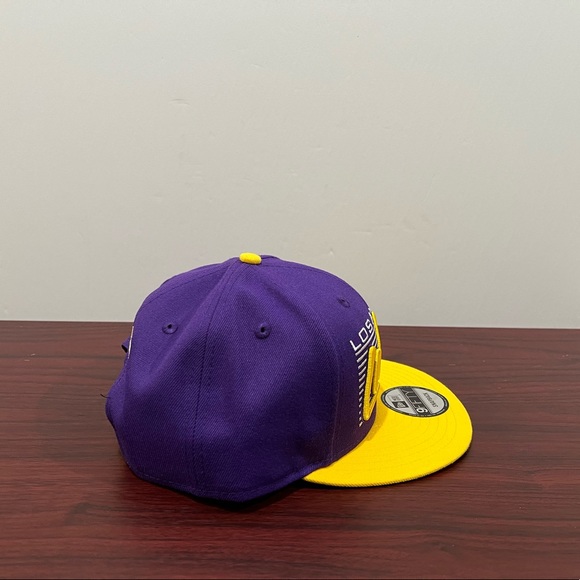 New Era, 9Fifty SnapBack Hat, Los Angeles Lakers - Picture 2 of 8